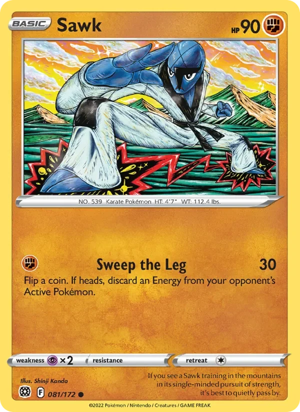 Sawk - Non-holo