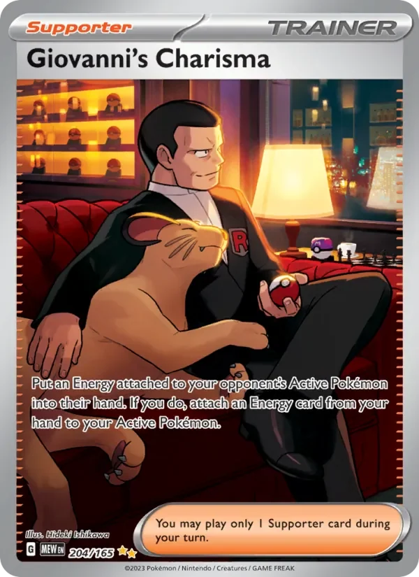 Giovanni's Charisma - Full Art