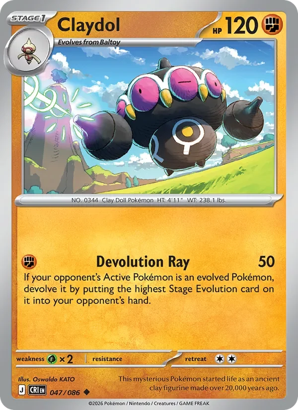 Claydol - Non-holo