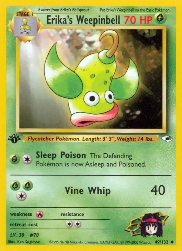 Erika's Weepinbell - Non-holo