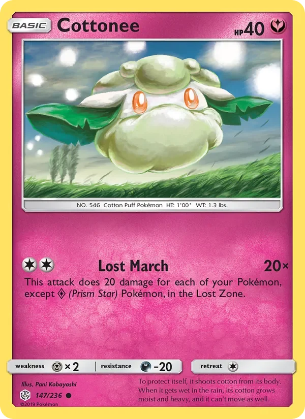 Cottonee - Non-holo