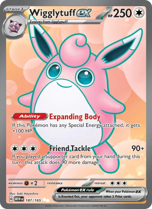 Wigglytuff ex - Full Art