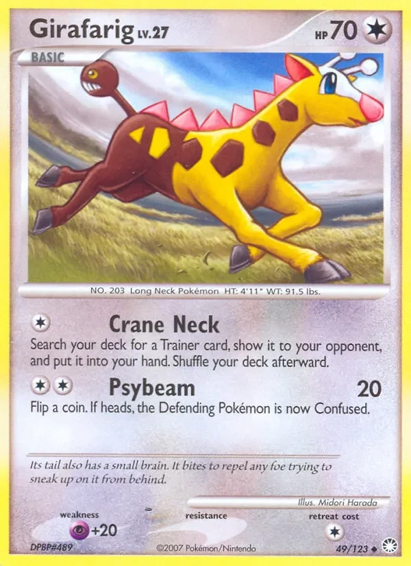 Girafarig - Non-holo