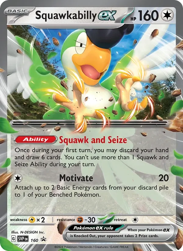 Squawkabilly ex - Holo