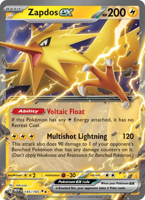 Zapdos ex - Holo