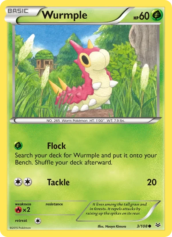 Wurmple - Non-holo