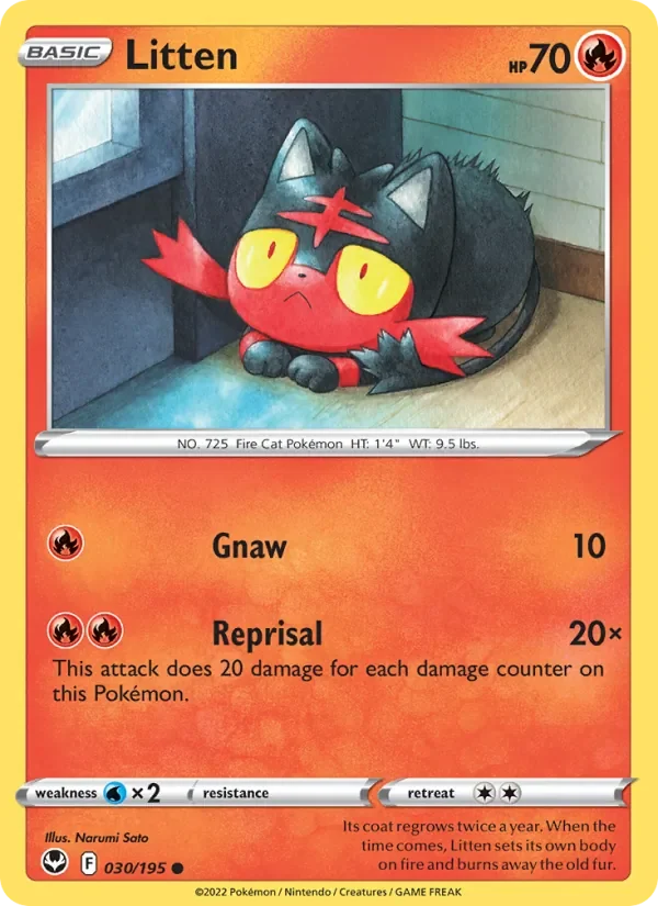 Litten - Non-holo