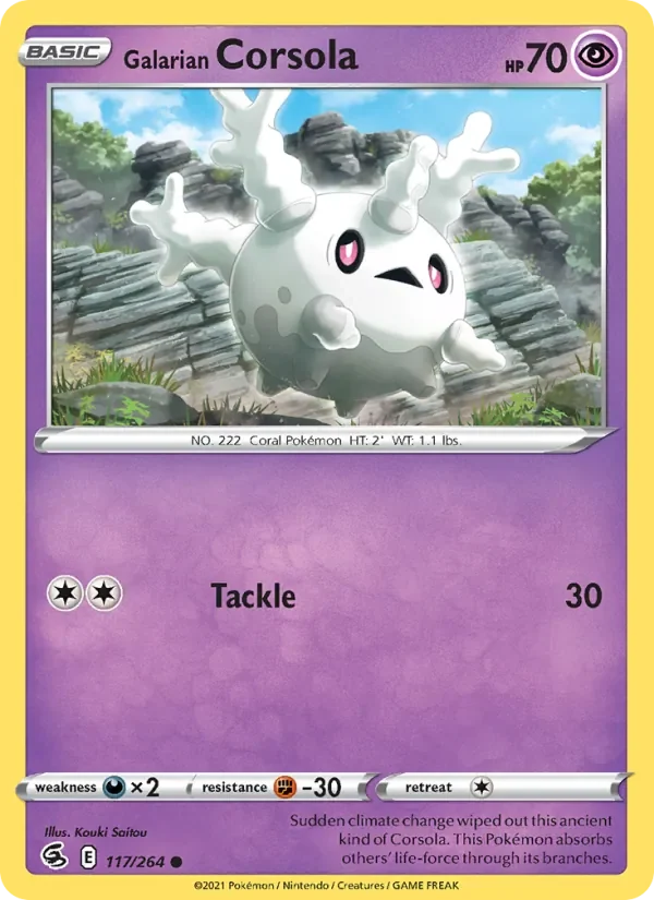 Galarian Corsola - Non-holo