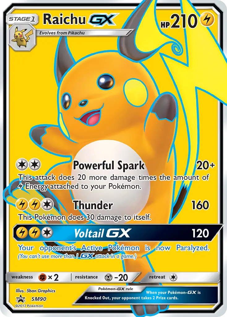 Raichu GX - Holo