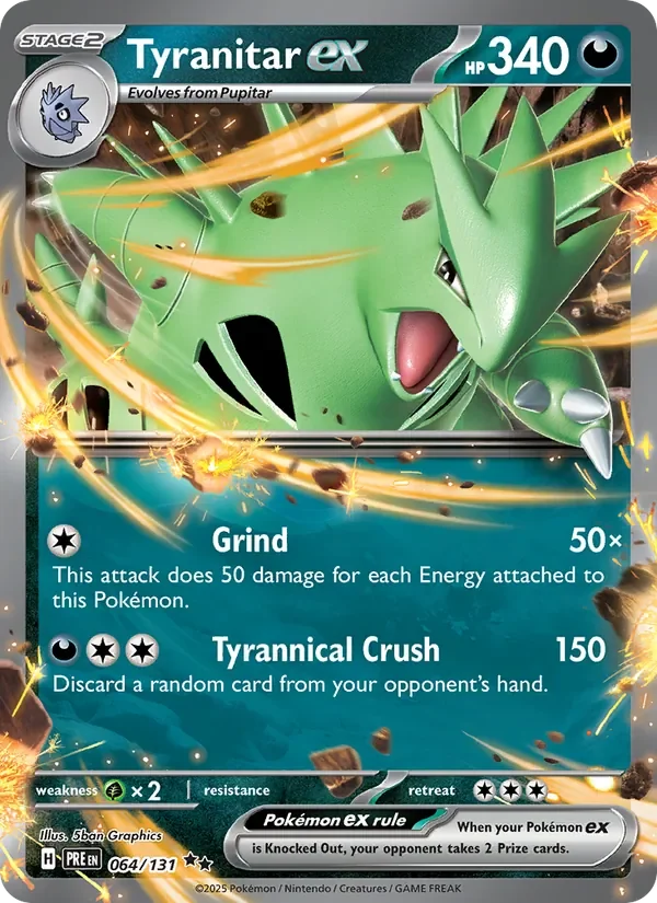 Tyranitar ex - Holo