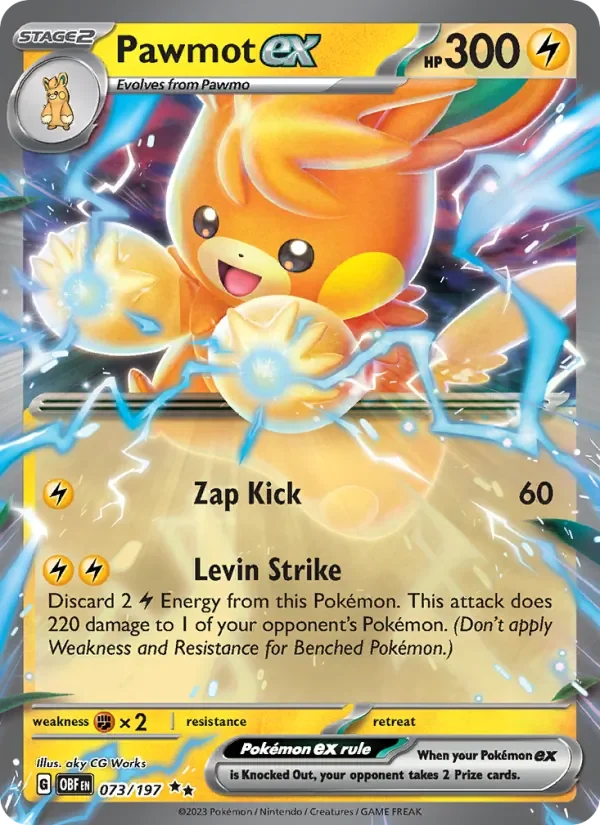 Pawmot ex - Holo