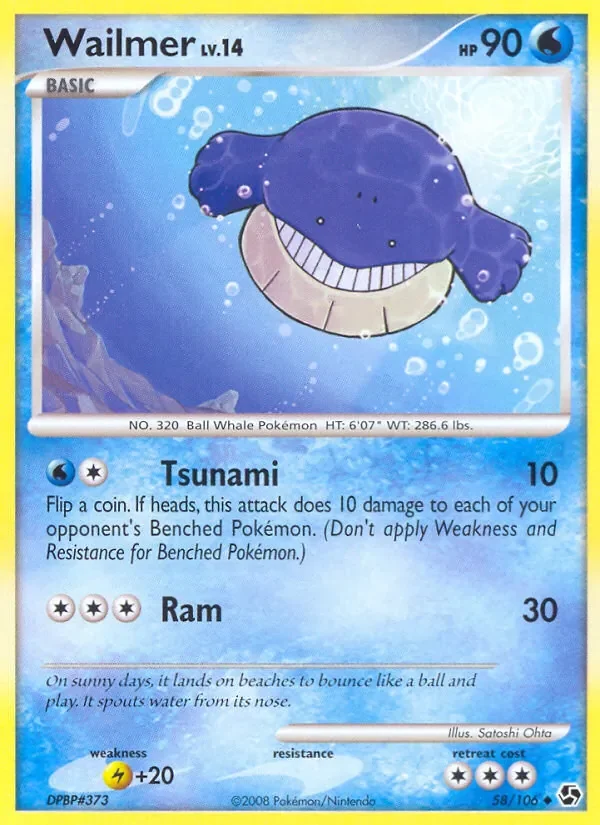 Wailmer - Non-holo