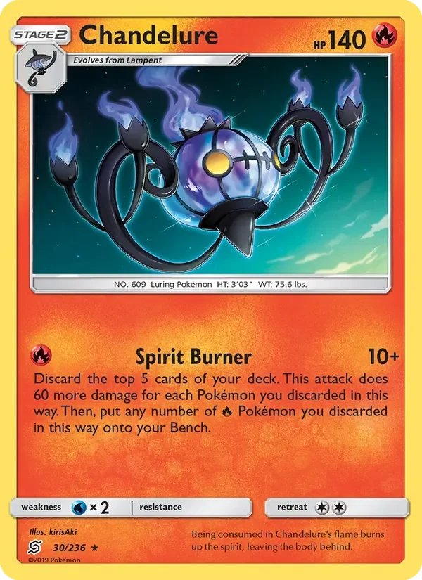 Chandelure - Non-holo