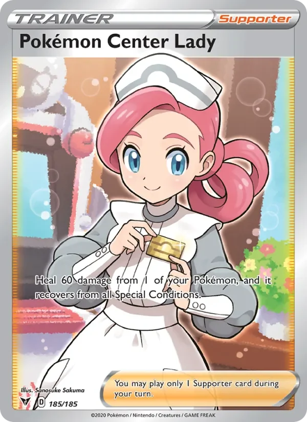 Pokémon Center Lady - Non-holo