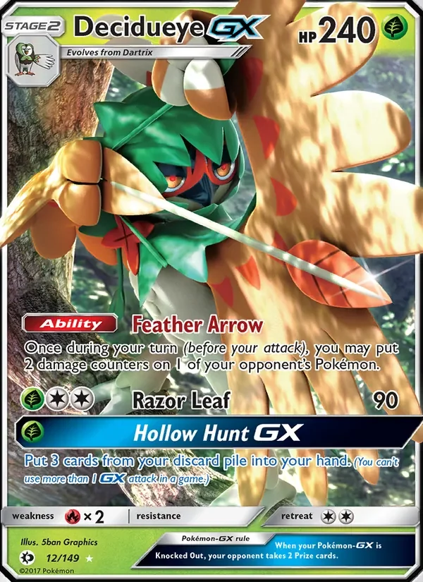 Decidueye GX - Non-holo