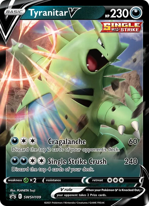 Tyranitar V - Holo