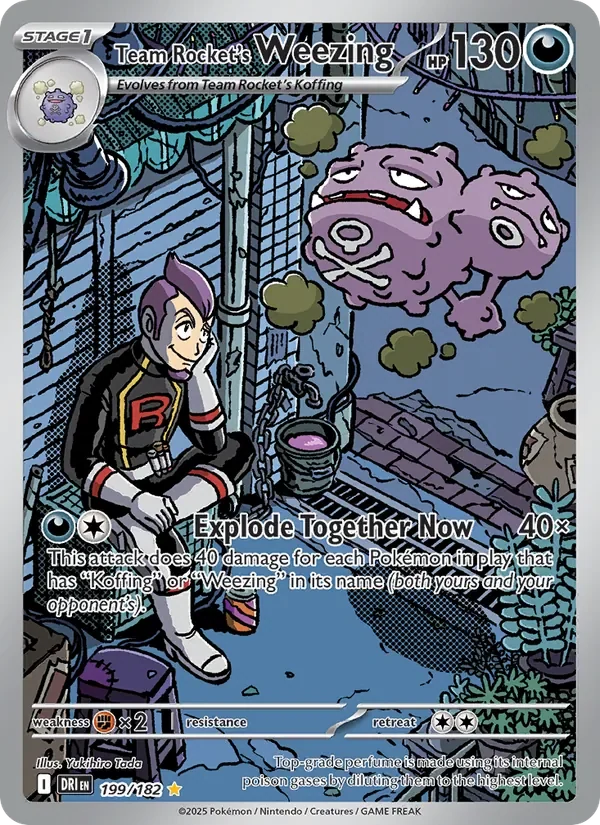 Team Rocket's Weezing - Full Art