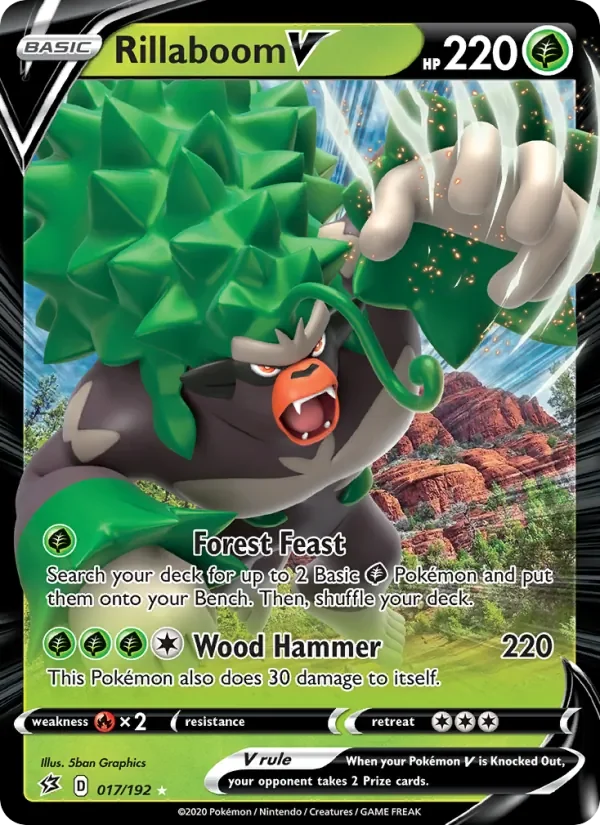 Rillaboom V - Holo