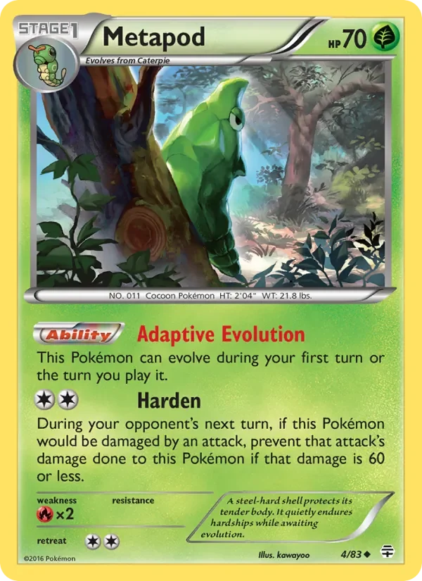 Metapod - Non-holo