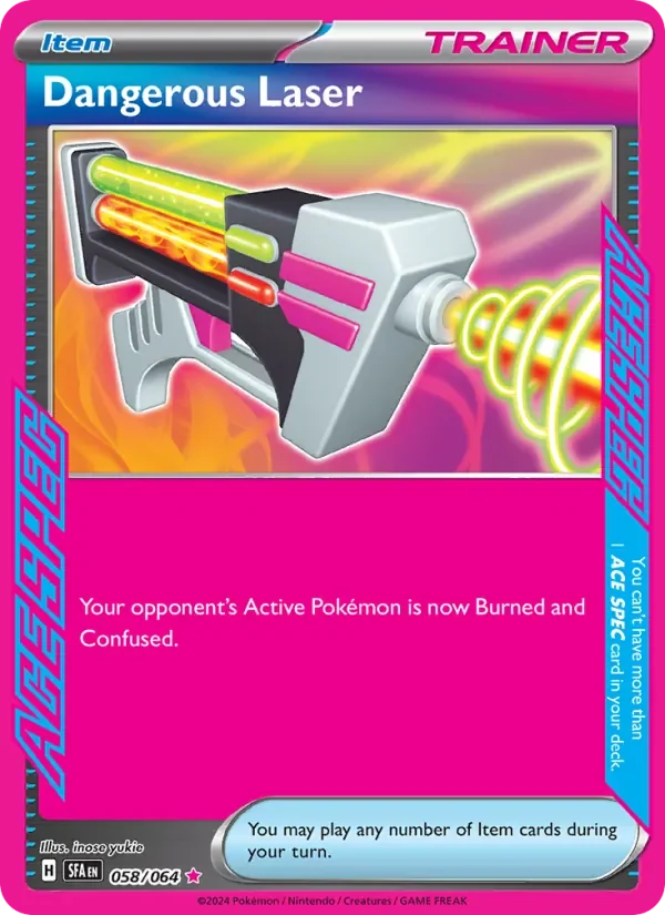 Dangerous Laser - Holo