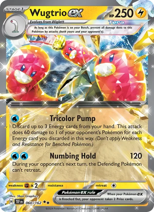 Wugtrio ex - Holo