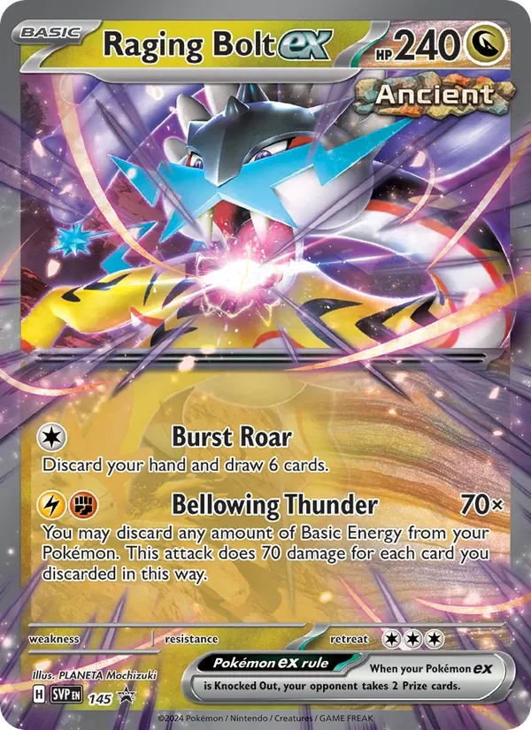 Raging Bolt ex - Holo