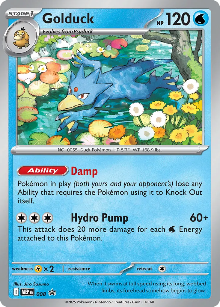Golduck - Holo