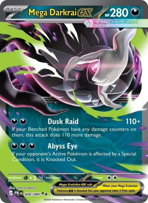 Mega Darkrai ex - Holo
