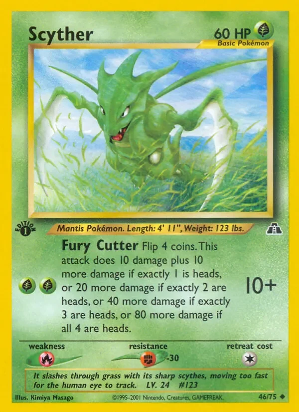 Scyther - Non-holo