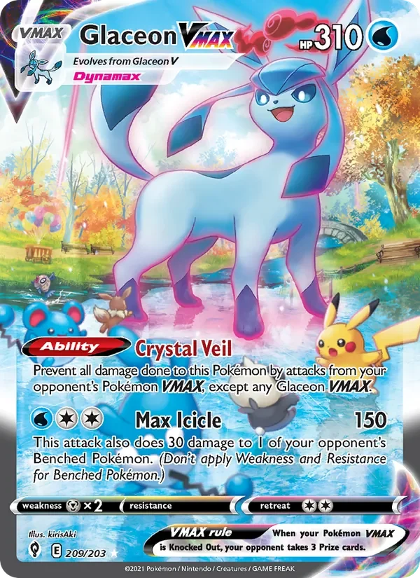 Glaceon VMAX - Holo