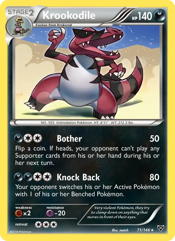 Krookodile - Non-holo