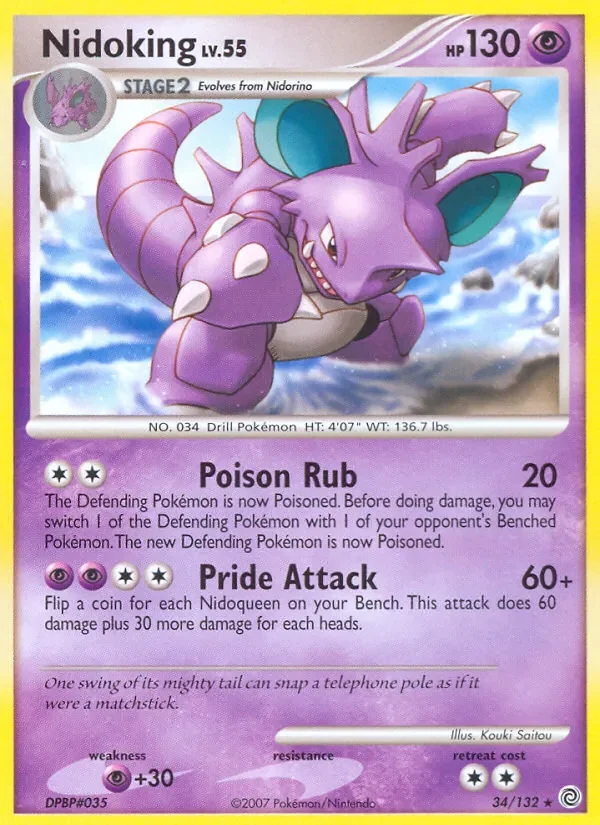 Nidoking - Non-holo