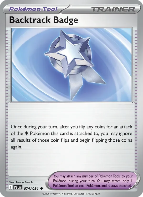 Backtrack Badge - Non-holo