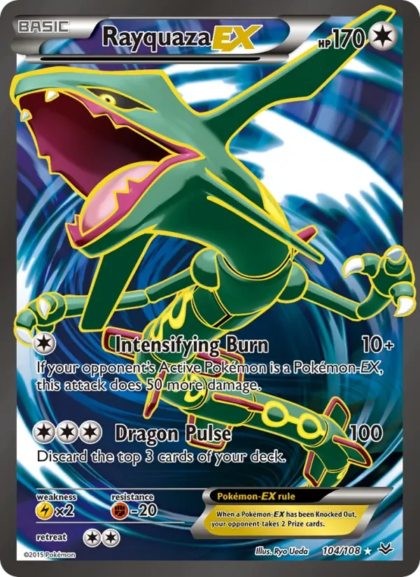 Rayquaza EX - Non-holo