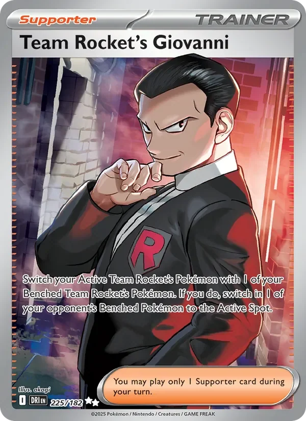 Team Rocket's Giovanni - Full Art