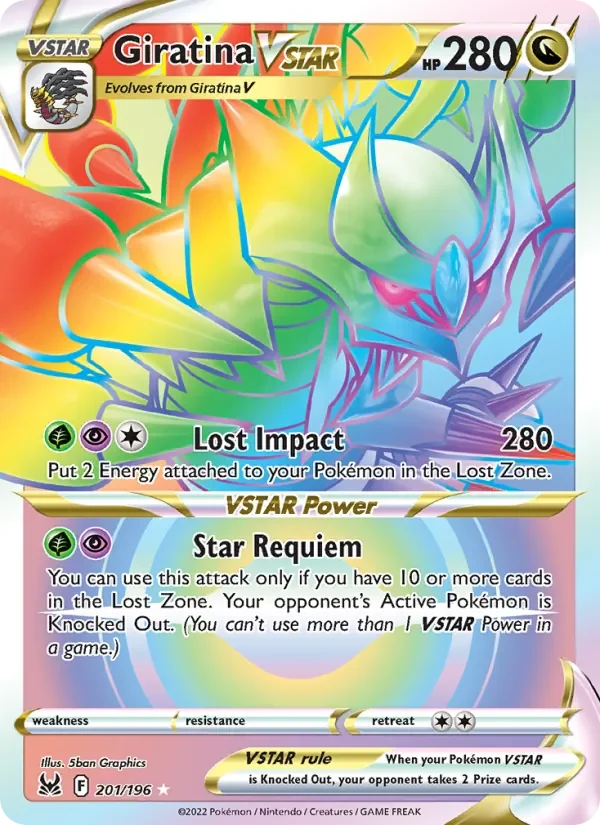 Giratina VSTAR - Holo - Rainbow