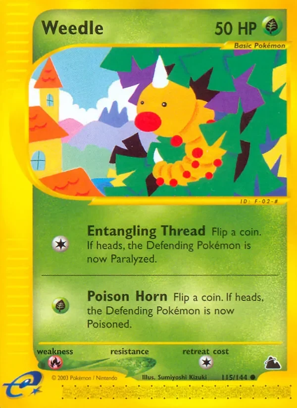Weedle - Non-holo
