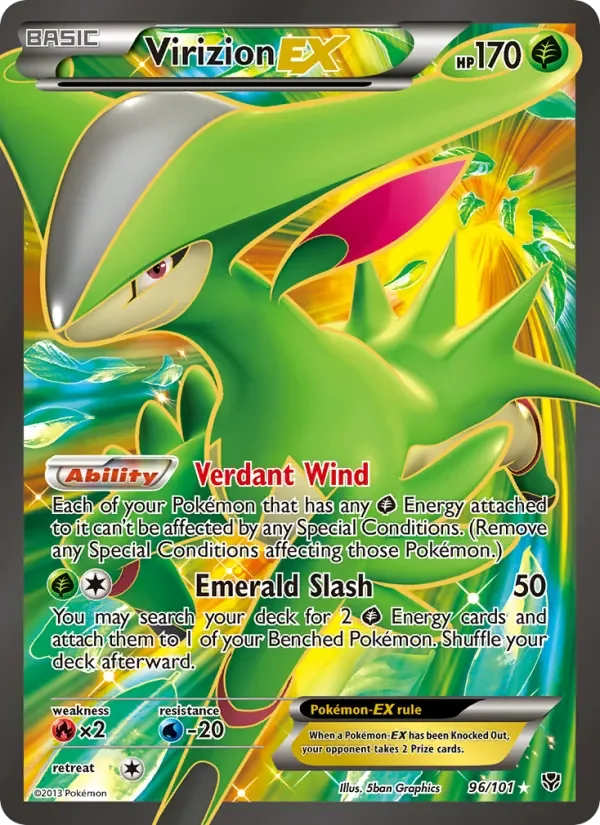 Virizion-EX - Non-holo