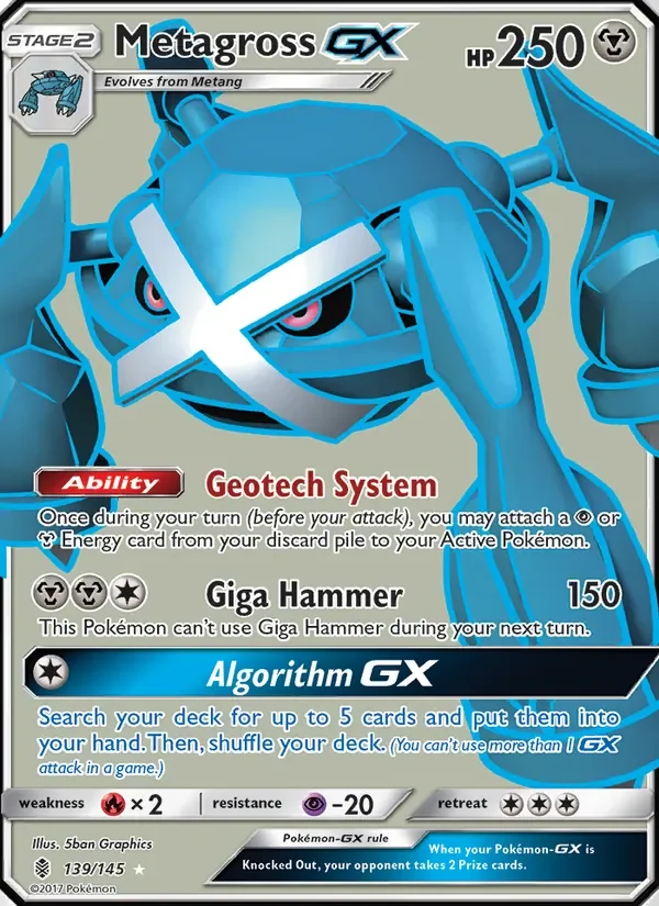 Metagross GX - Non-holo