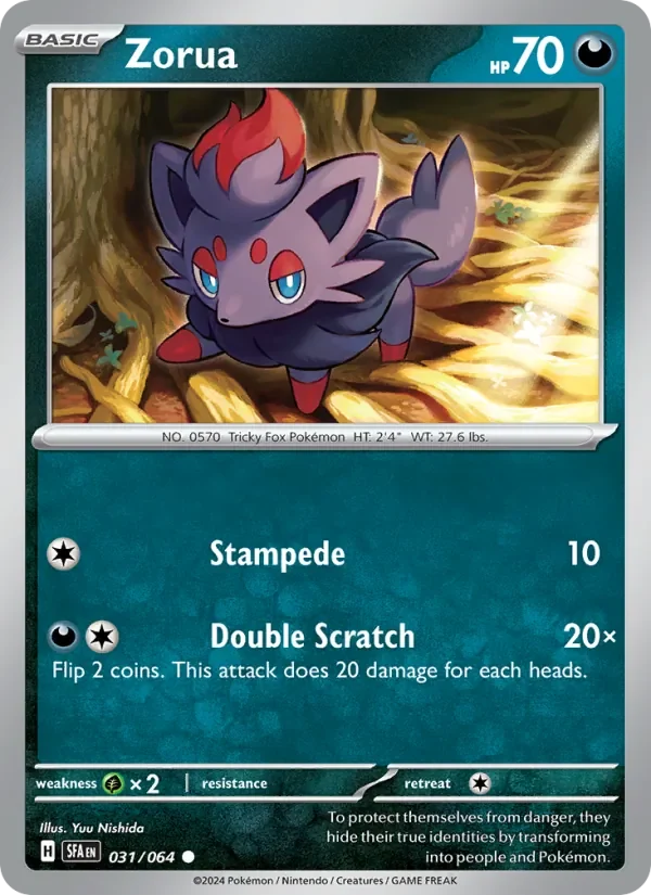 Zorua - Non-holo