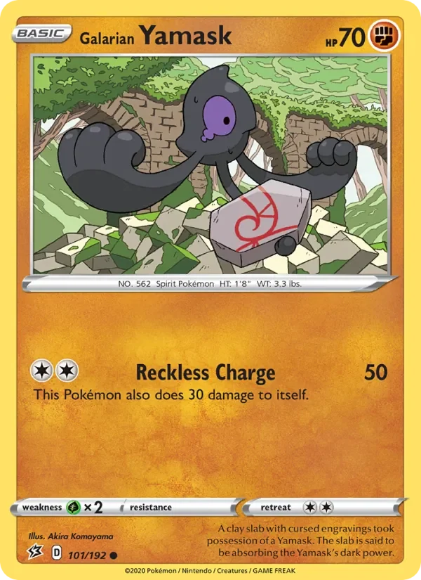 Galarian Yamask - Non-holo