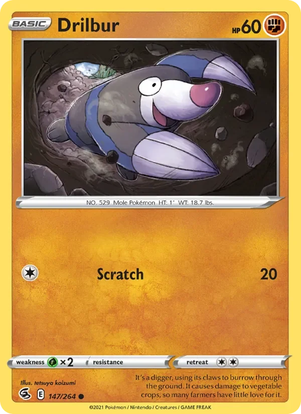 Drilbur - Non-holo