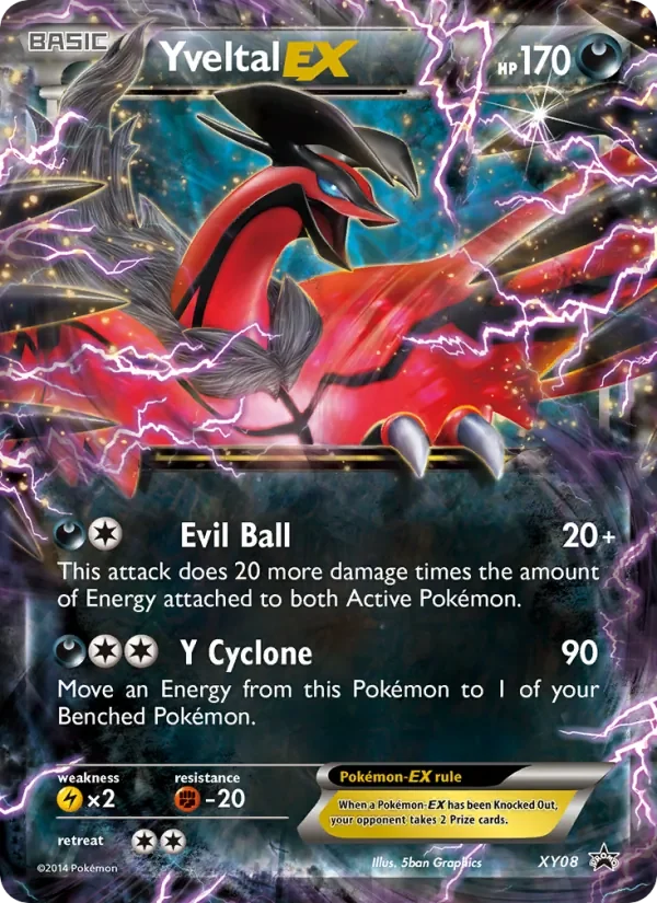Yveltal EX - Non-holo