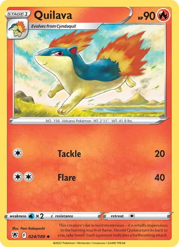 Quilava - Non-holo