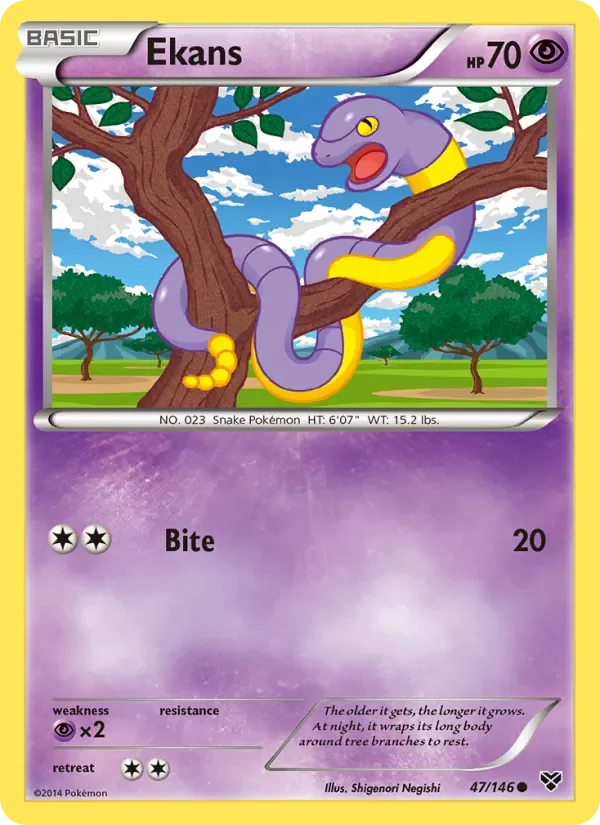 Ekans - Non-holo