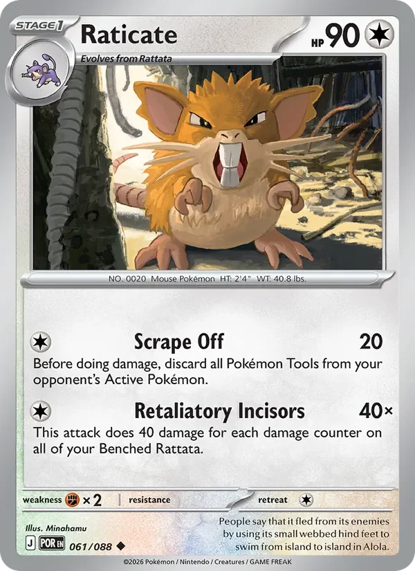 Raticate - Non-holo