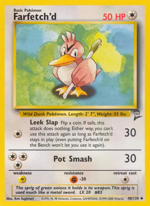 Farfetch'd - Non-holo