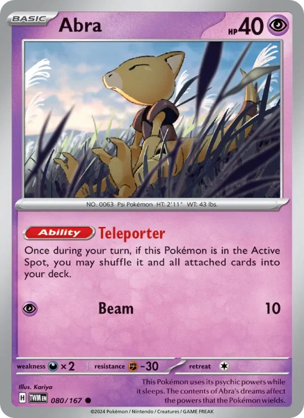 Abra - Non-holo