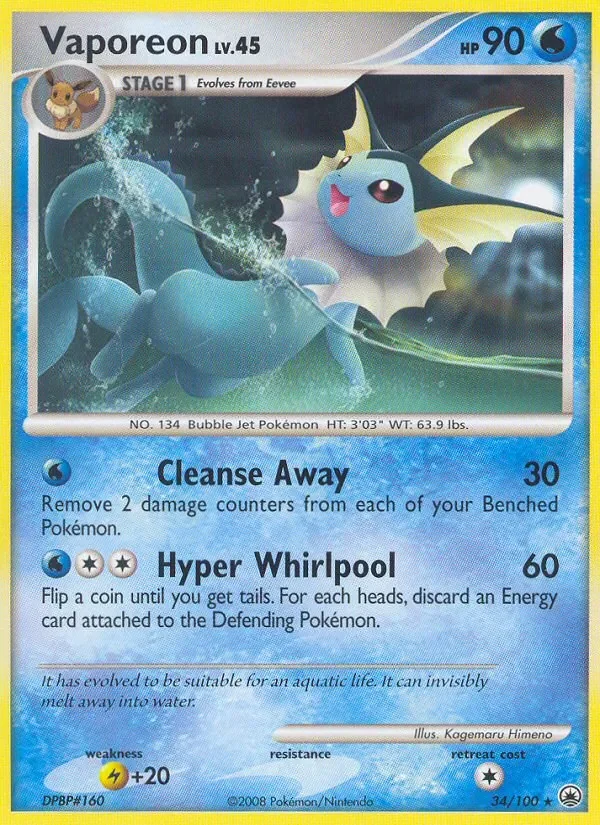Vaporeon - Non-holo