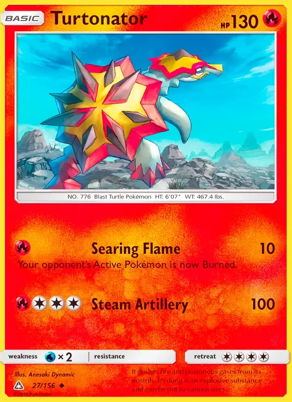 Turtonator - Non-holo